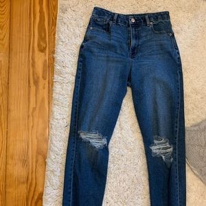 american eagle curvy mom jeans size 4 SHORT